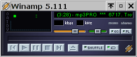Winamp under WINE